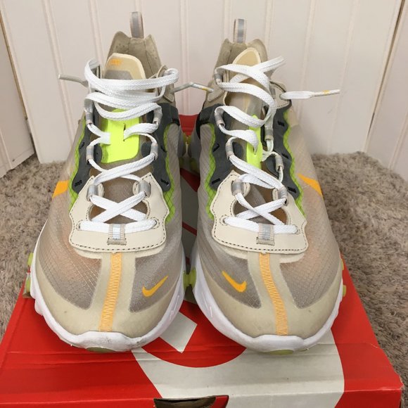 Nike React Element 87 Size US 10, AQ1090-101 - Picture 1 of 7